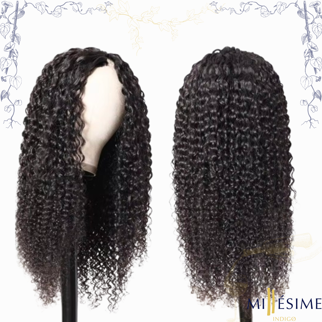 Cuvée 2W : Water Wave Raw Hair U Part Wig